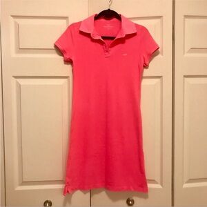 Vineyard Vines Coral Polo Mini Dress